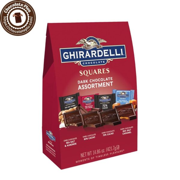 Ghirardelli Dark Assorted Squares Bag